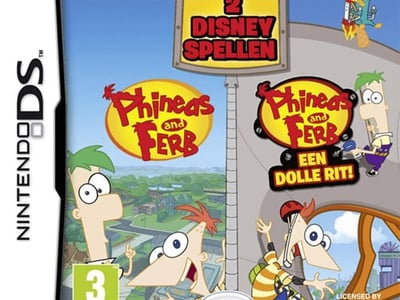 Phineas and Ferb - 2 Disney Games