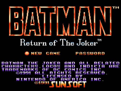 Batman - Return of the Joker