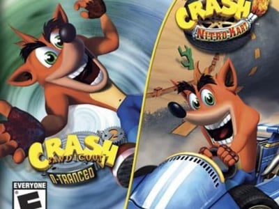 Crash Superpack - Crash Bandicoot 2 - N-Tranced & Crash Nitro Kart