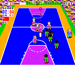 Fighting Basketball