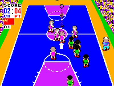 Fighting Basketball