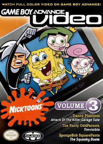 Game Boy Advance Video - Nicktoons - Volume 3
