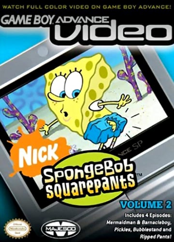 Game Boy Advance Video - SpongeBob SquarePants - Volume 2
