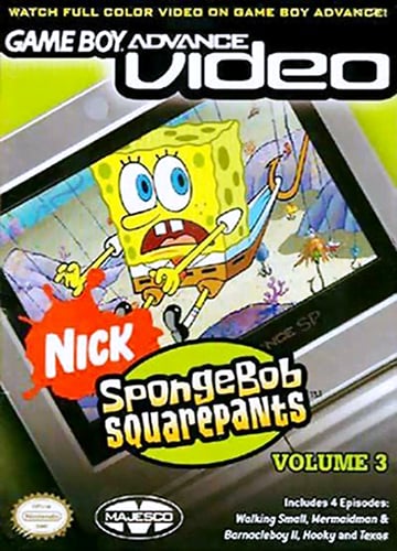 Game Boy Advance Video - SpongeBob SquarePants - Volume 3