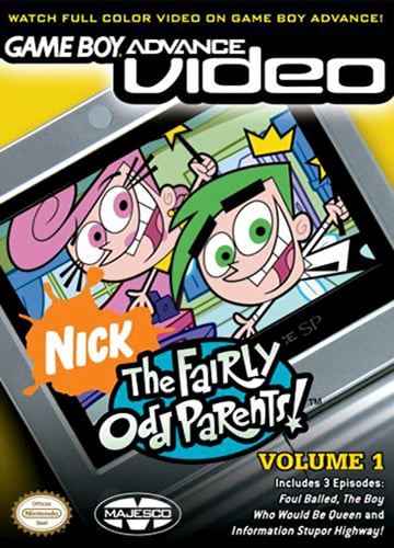 Game Boy Advance Video - The Fairly OddParents! - Volume 1