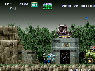 Gunforce - Battle Fire Engulfed Terror Island