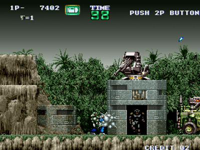 Gunforce - Battle Fire Engulfed Terror Island