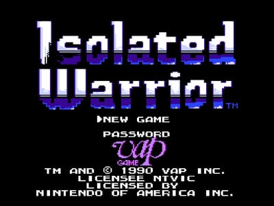 Isolated Warrior
