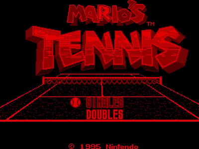 Mario's Tennis