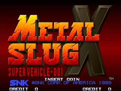 Metal Slug X