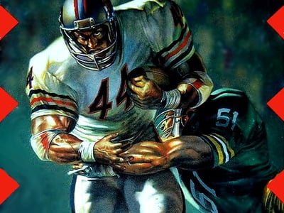 Mike Ditka Power Football