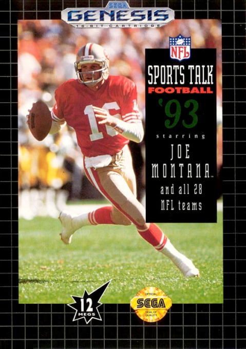 NFL Sports Talk Football '93 Starring Joe Montana