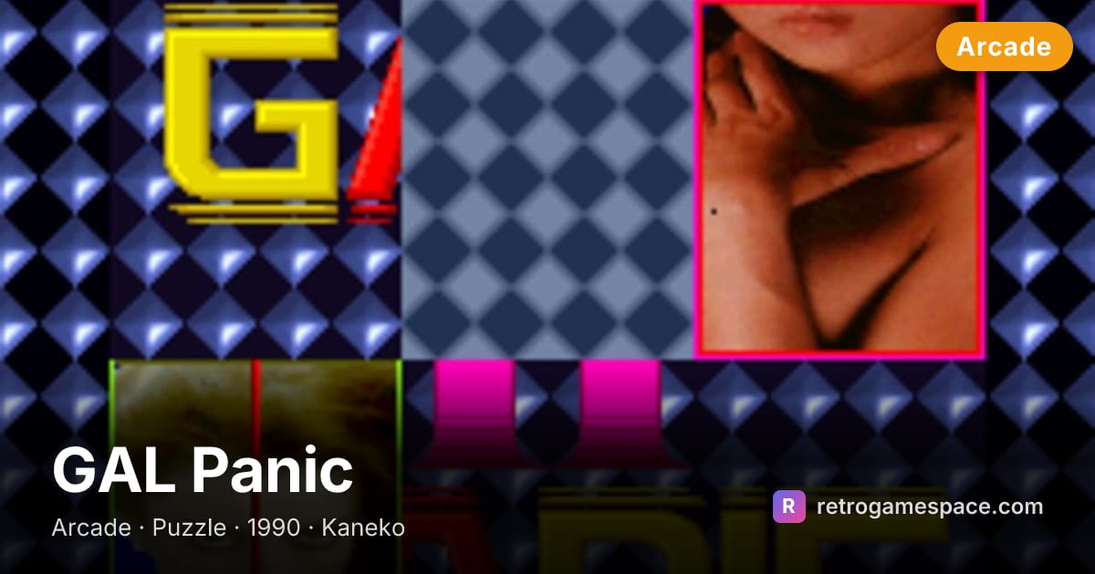 Play GAL Panic Online — Free Arcade Game | RetroGameSpace
