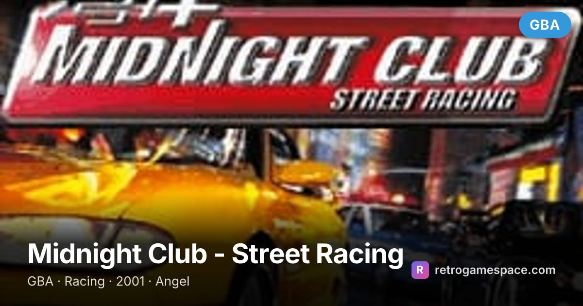 Play Midnight Club - Street Racing Online | RetroGameSpace