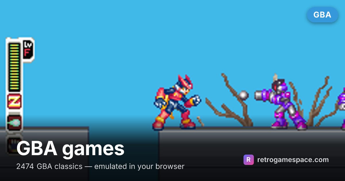 GBA 游戏 - 在线免费畅玩 | RetroGameSpace