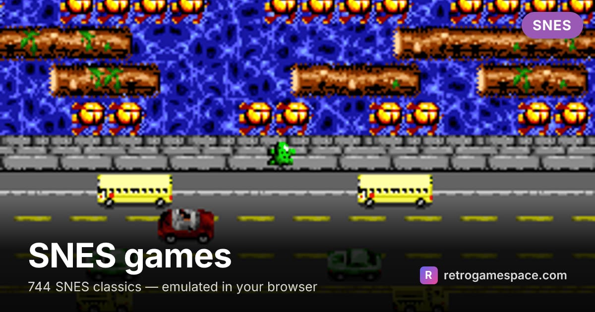 SNES Games - Play Online Free | RetroGameSpace