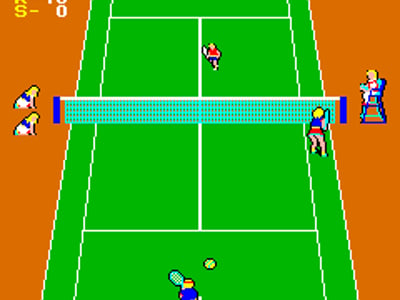 Super Doubles Tennis