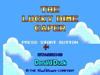 The Lucky Dime Caper Starring Donald Duck