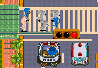Waku Waku Sonic Patrol Car