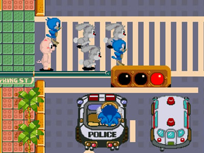 Waku Waku Sonic Patrol Car