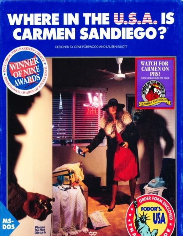 Where in the USA is Carmen Sandiego Enhanced