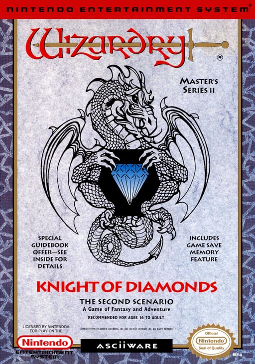 Wizardry - Knight of Diamonds - The Second Scenario
