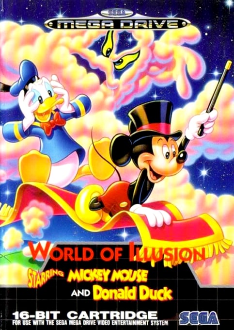World of Illusion Starring Mickey Mouse and Donald Duck