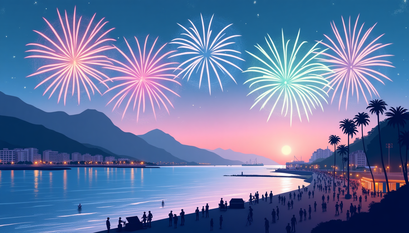 Atlantic Festival Fireworks Show