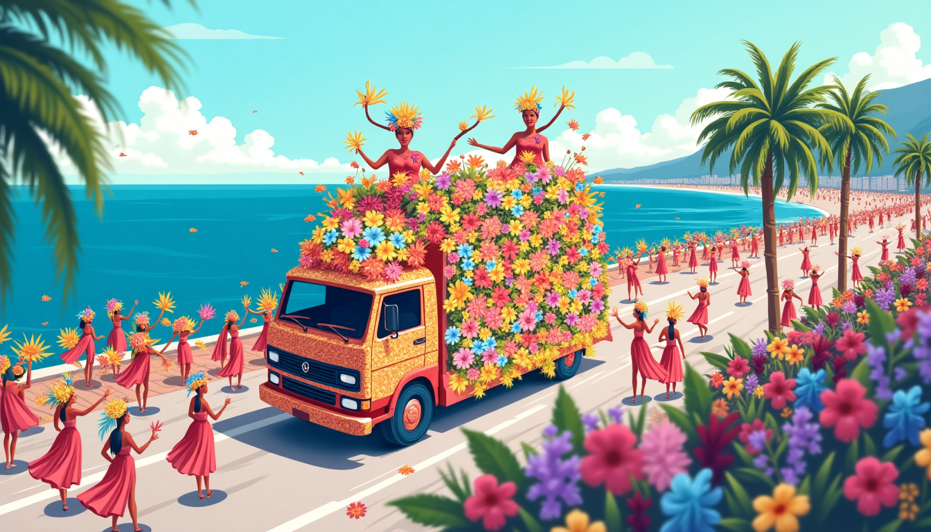Allegorical Flower Parade