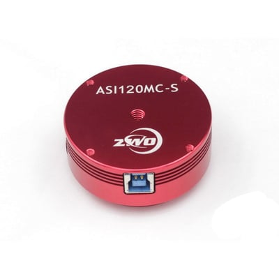 ZWO ASI120MC-S Super Speed Color CMOS Astronomy Camera - ASI120MC-S