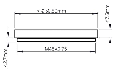 Starizona ZWO Filter Drawer for Canon EOS Lens