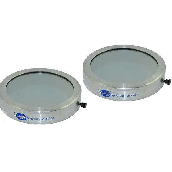 Spectrum Telescopes 2.5" Full Aperture Solar Glass Binocular Filter Pair