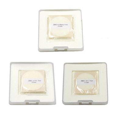ZWO 2" H-Alpha SII OIII 7nm Filter Set