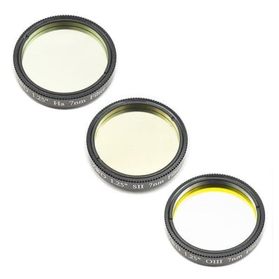 ZWO 2" H-Alpha SII OIII 7nm Filter Set