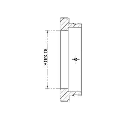 iOptron iAFS2 Scope Adapter for MAK150