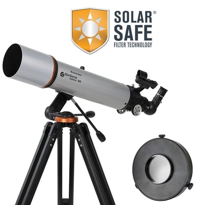 Celestron StarSense Explorer DX 102AZ with EclipSmart Solar Filter Kit