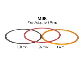 Alpine Astronomical M48 Fine-Adjustment Ring Set (0.3, 0.5 & 1mm)