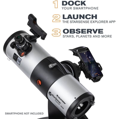 Celestron StarSense Explorer 114mm Tabletop Dobsonian