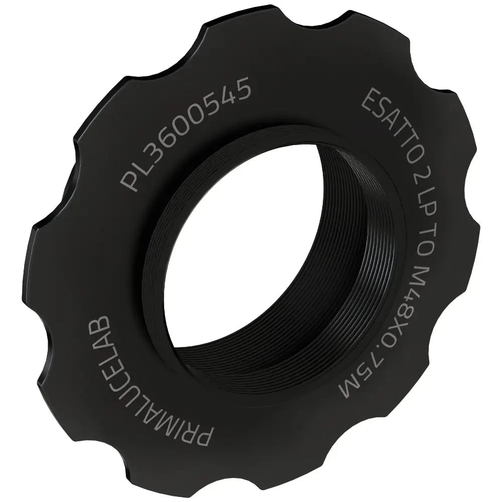 PrimaLuceLab M60 Male to M48 Male Adapter with Stop Ring for ESATTO 2" LP