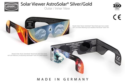 Baader Solar Viewer AstroSolar Silver/Gold Eclipse Glasses