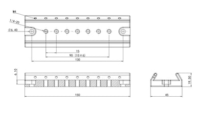 Askar Multi-Connection Finder Plate 150mm