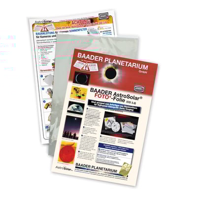 Baader AstroSolar PHOTO Film 8″x10″