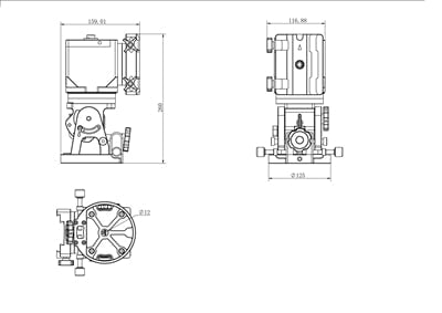 iOptron HAE43C Strain Wave AZ/EQ Mount