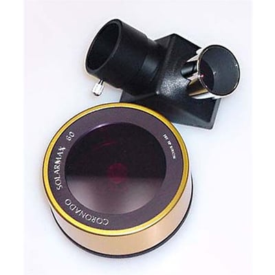 Coronado SolarMax 60mm H-Alpha Filter with T-Max & 30mm 2" Blocking Filter