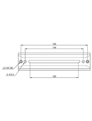 Astro-Tech 7" Short Universal Dovetail Plate Vixen-Style