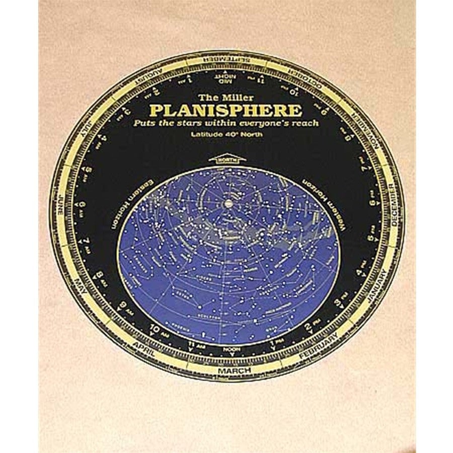 Datalizer Miller 10.5" 40 Degree Planisphere 35-45N