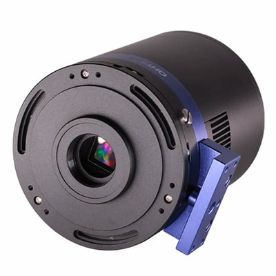 QHY 533M Cooled Monochrome CMOS Camera W/ CFW3 Small 7 Position Filter Wheel & Small Off-Axis Guider