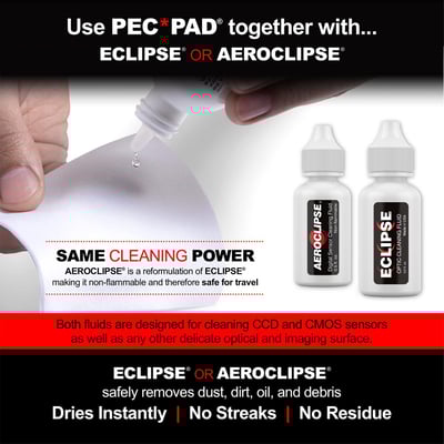 Photographic Solutions PEC*PAD Non-Abrasive Wipes 4" x 4"