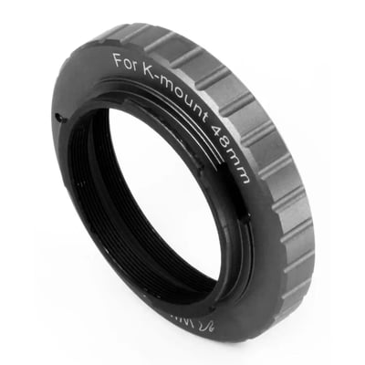 William Optics 48mm Wide T-Ring for Pentax K-Mount - Black