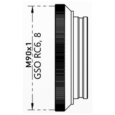 iOptron iAFS2 Scope Adapter for GSO RC6 - M90x1